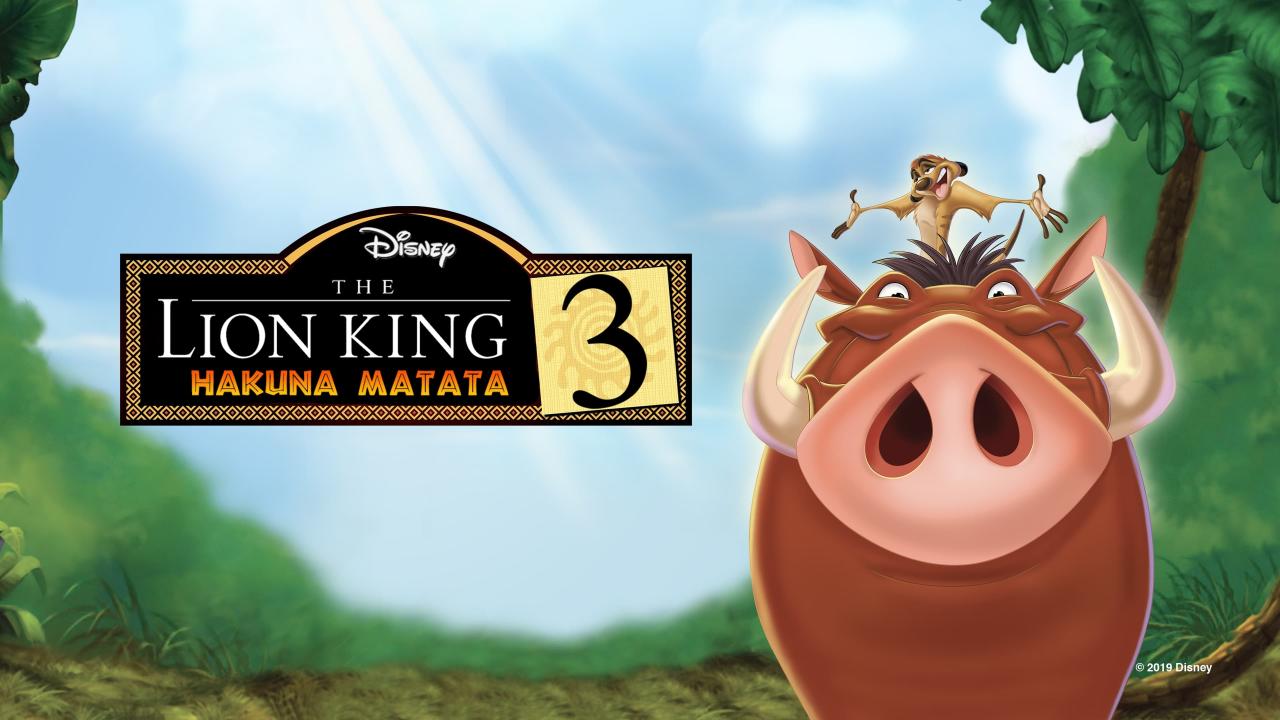 فيلم The Lion King 3: Hakuna Matata 2004 مدبلج كامل HD