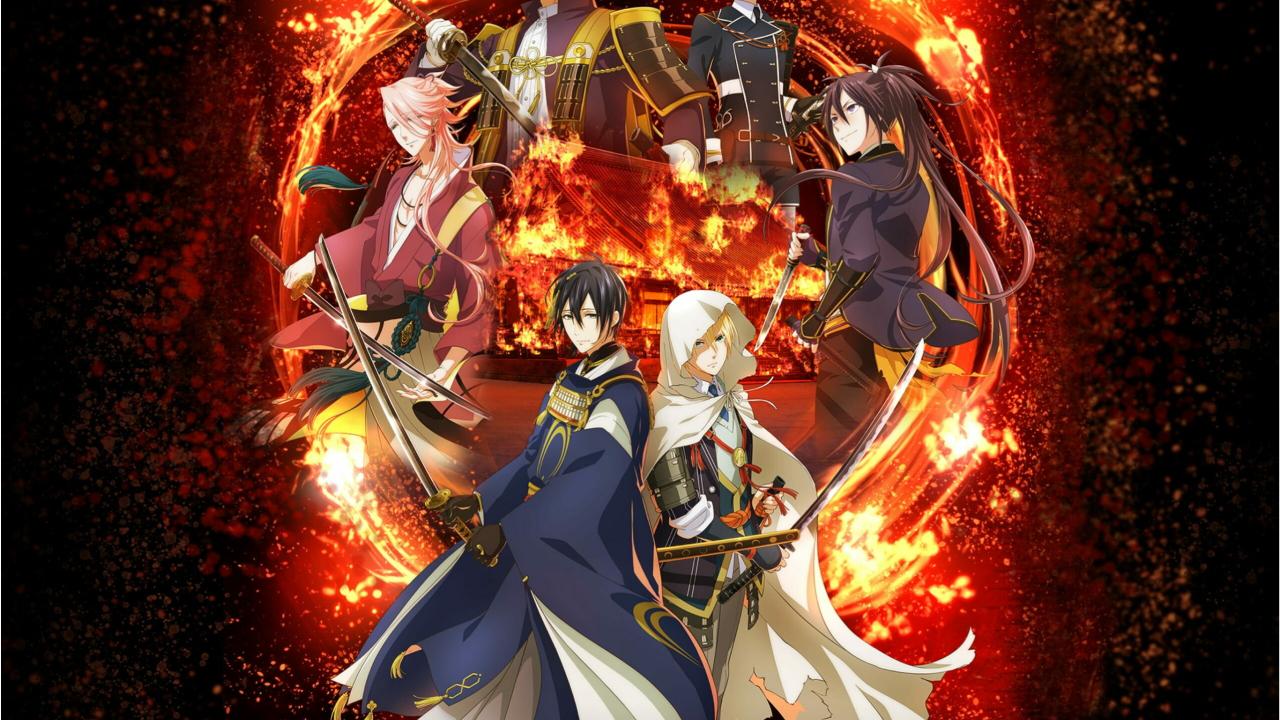 انمي Touken Ranbu Kai: Kyoden Moyuru Honnouji الحلقة 5 الخامسة مترجمة كاملة HD